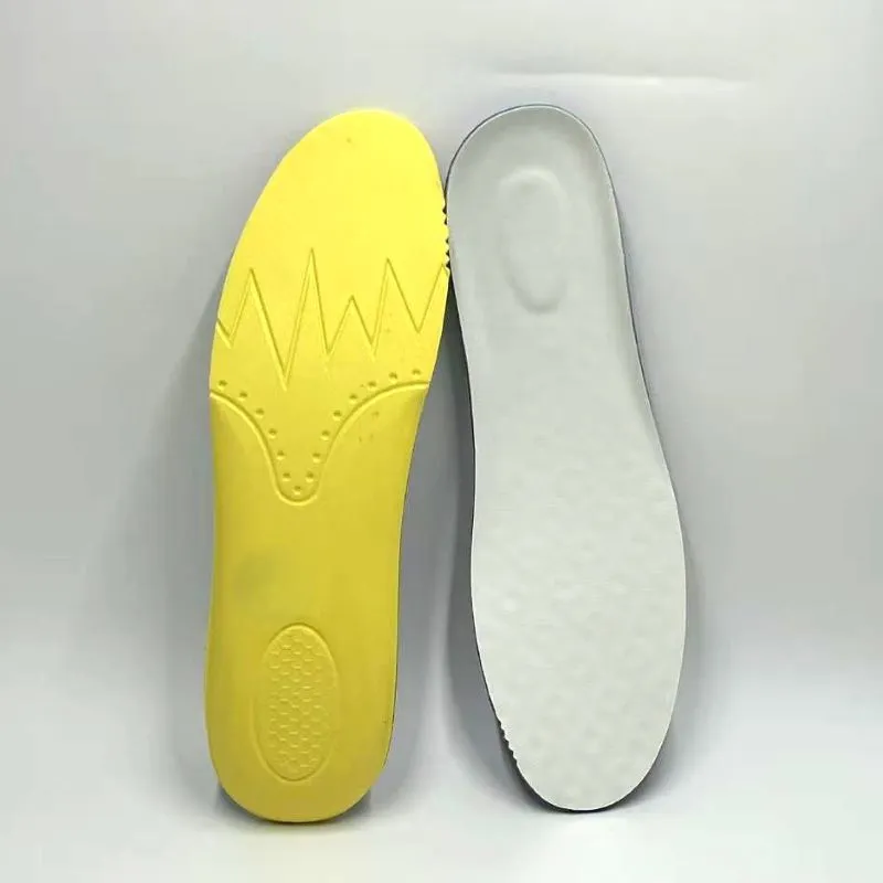 Premium Poron foam insoles, anti-sweat and odor resistant