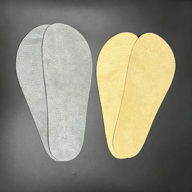 Thin Cowhide Self-Adhesive Insoles for Broken Shoes